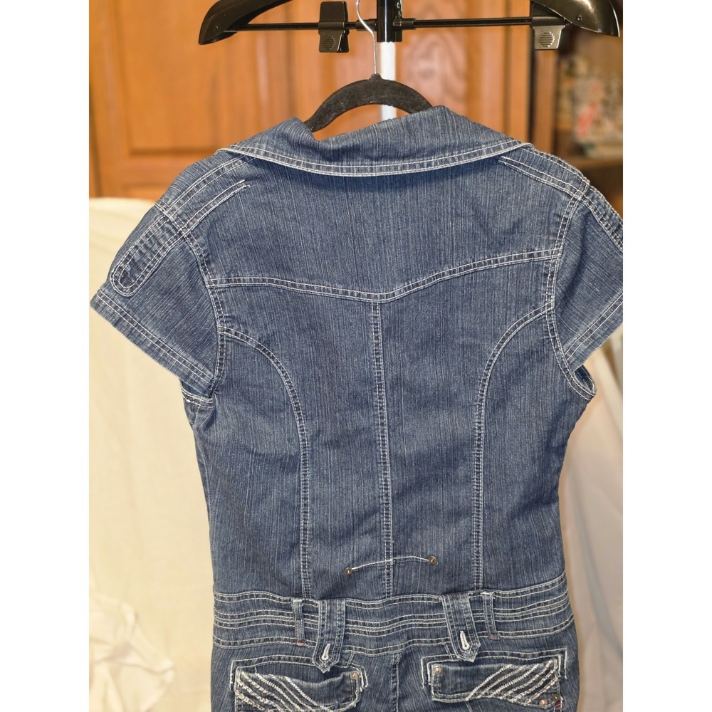 Street Blues Stretch Coveralls. Size 13/14. Few Buttons Missing But Can Be...‎ - Picture 5 of 13